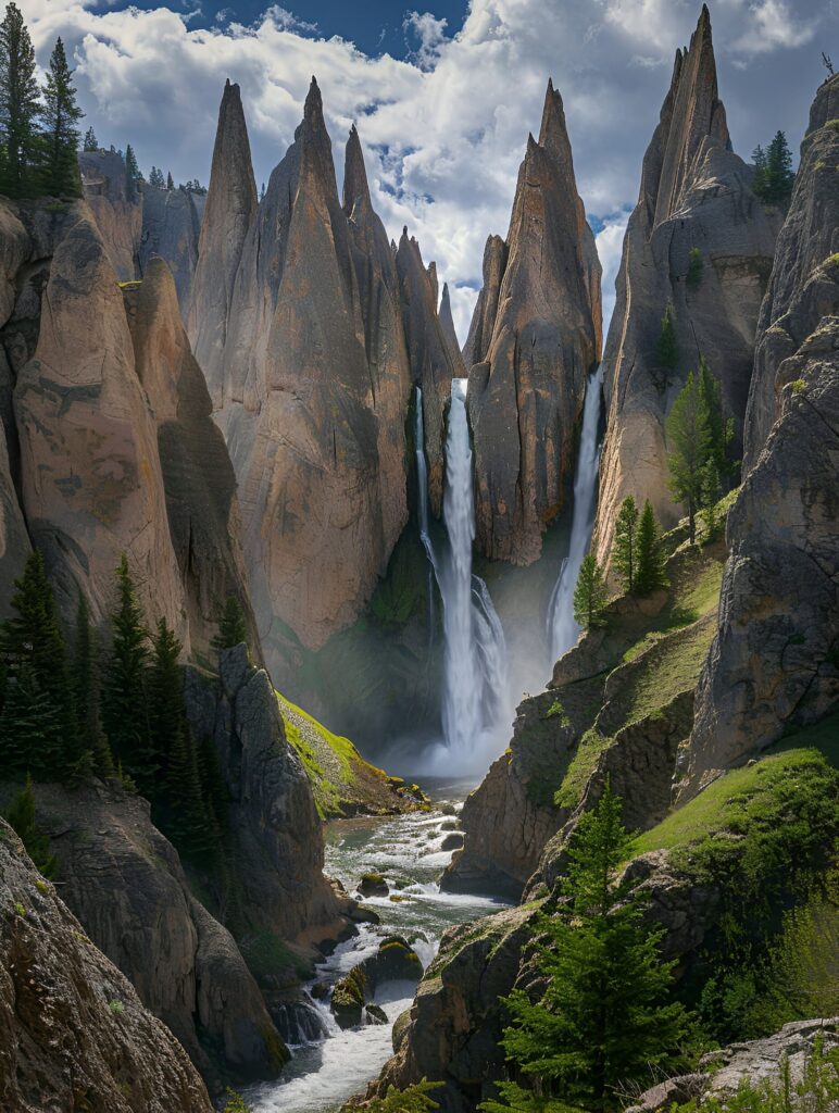 Tower Fall, Wyoming-awaken