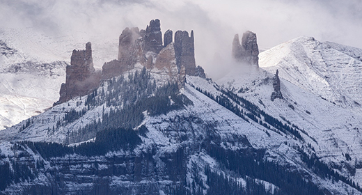 "The Castles" near Gunnison, Colorado-awaken