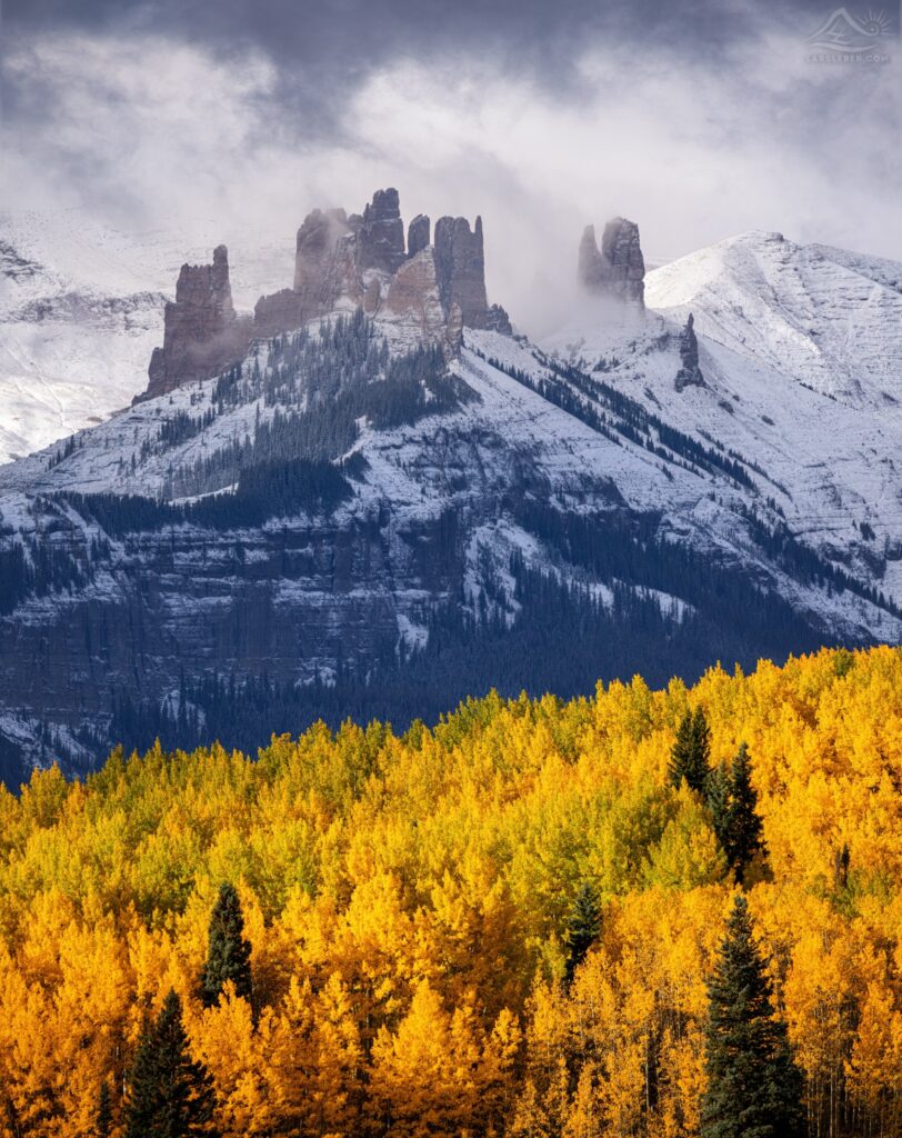 "The Castles" near Gunnison, Colorado-awaken