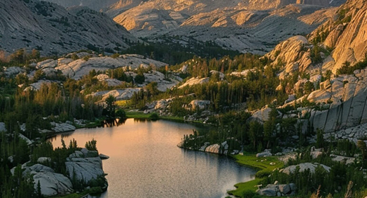 Wind River Range in Wyoming-awaken