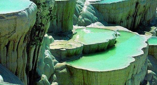 the travertine hot spring terraces-awaken