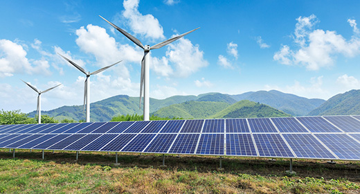 Wind and solar-awaken